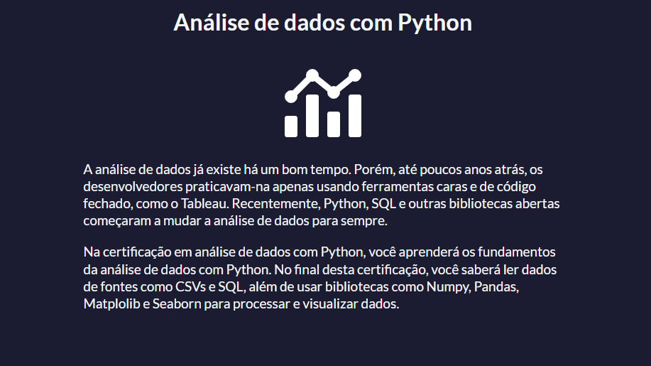 Análise de Dados com Python